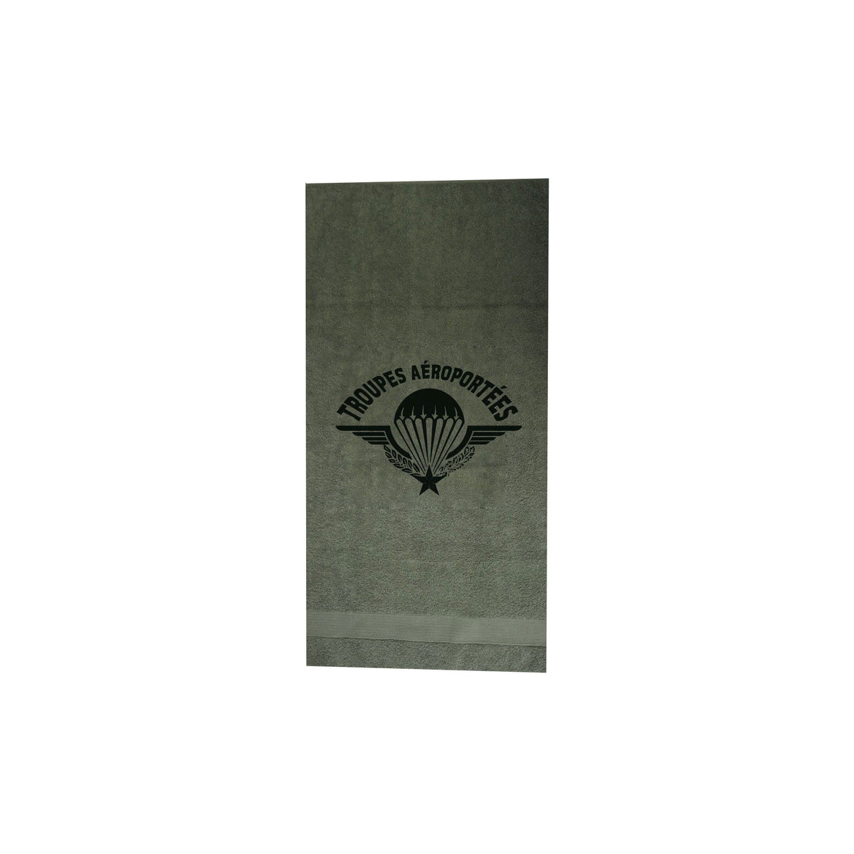 Serviette militaire Opex en coton 50 x 100 cm avec marquage Para troupes aéroportées