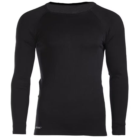 Sous-couche thermorégulatrice Mil-Tec Sport manches longues en nylon et élasthanne