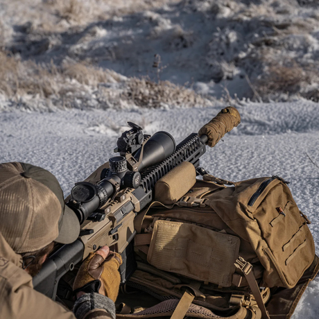 Support de tir tactique Eberlestock ultraléger montable sur sac compatible MOLLE