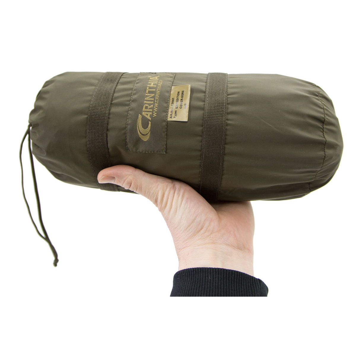 Sur-sac de couchage Carinthia Expedition Cover en Gore-Tex 3 couches, système glissière jumelée
