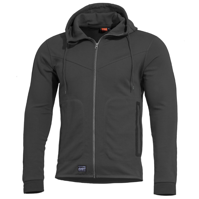 Sweat à capuche Pentagon Pentathlon 2.0 coton-polyester à poches soudées coupe étroite