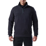 Sweat polaire Job Shirt Quart de Glissière 2.0 5.11 Tactical coton coudes renforcés toile