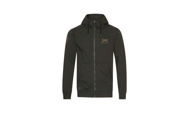 Sweat zippé Wiley X WX Urban à capuche doublée poche kangourou et intérieur gratté