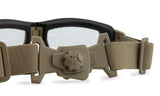 Système de fixation sur casque Wiley X pour masque WX Lynx platines latérales dédiées