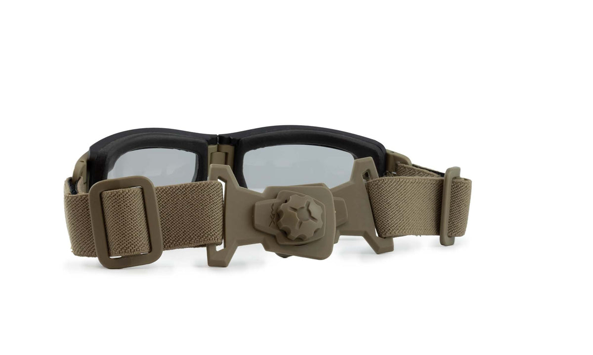 Système de fixation sur casque Wiley X pour masque WX Lynx platines latérales dédiées