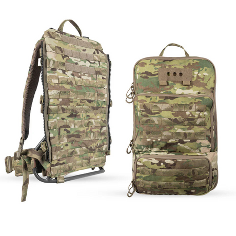 Système médical modulaire tactique Eberlestock Mission EMOD Medic Kit cadre et sac médical 28 L