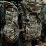 Système modulaire tactique Eberlestock Mission EMOD Full Kit cadre, sac d'assaut, rabat supérieur, pochettes latérales et panneau