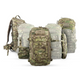 Système modulaire tactique Eberlestock Mission EMOD Full Kit cadre, sac d'assaut, rabat supérieur, pochettes latérales et panneau