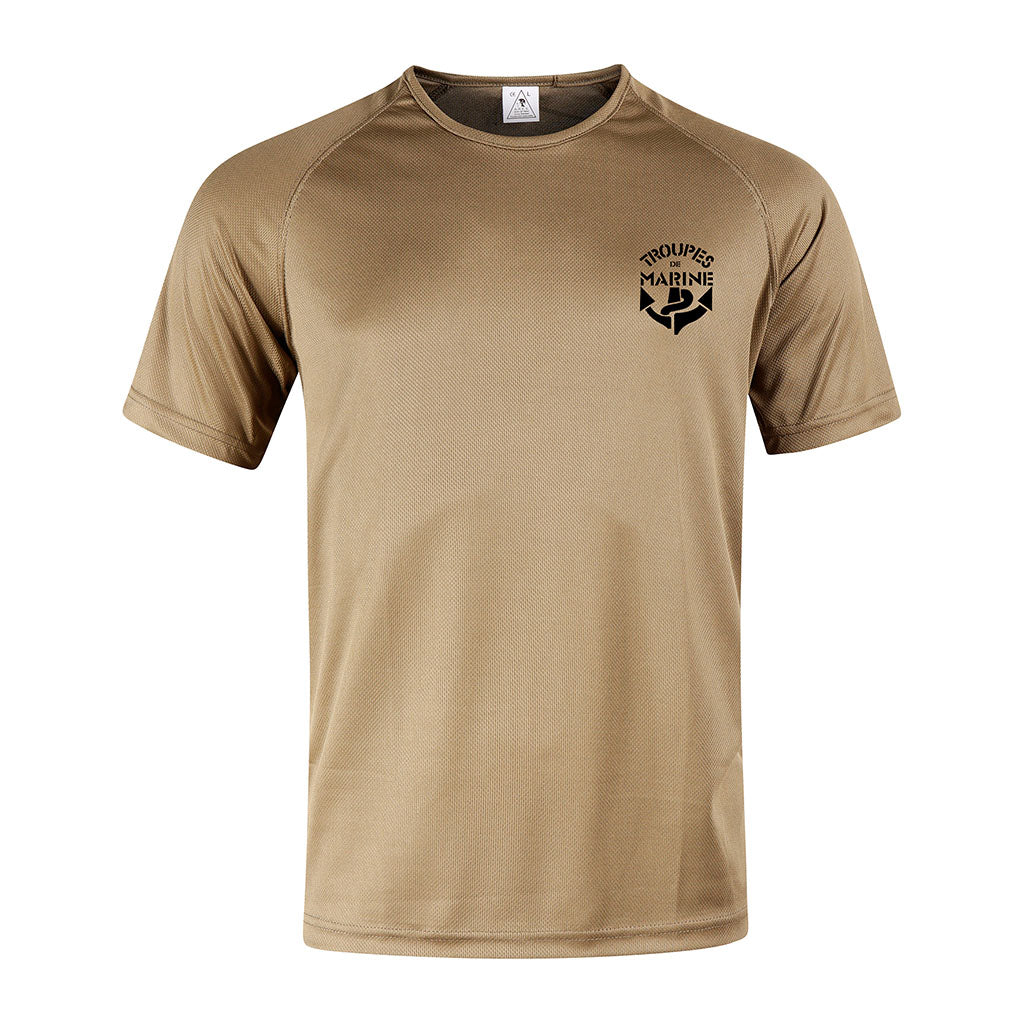 T-shirt Ares Easy-Clim FELIN marquage naval thermorégulateur synthétique manches courtes