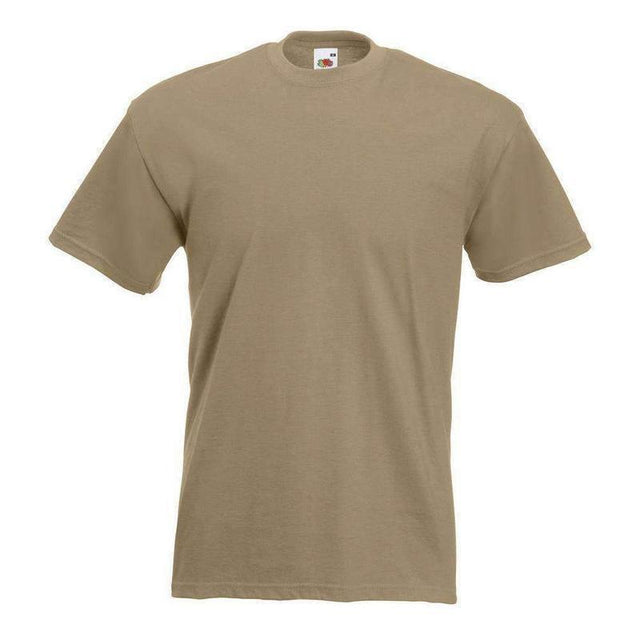 T-shirt Fruit Of The Loom Valueweight T 100% coton