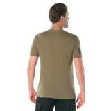 T-shirt Rothco Athletic Fit avec Patch