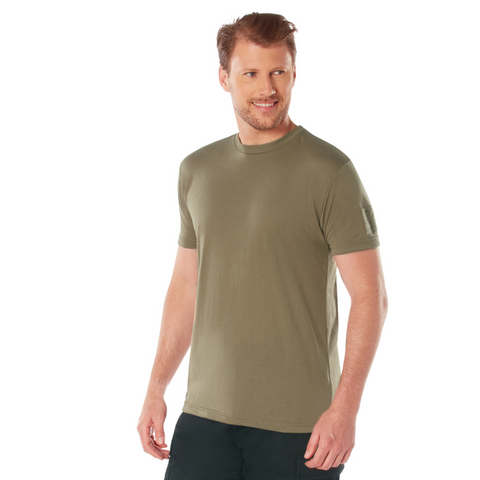 T-shirt Rothco Athletic Fit avec Patch