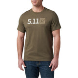 T-shirt Traveler Tee 5.11 Tactical logo graphique polycoton traité antimicrobien