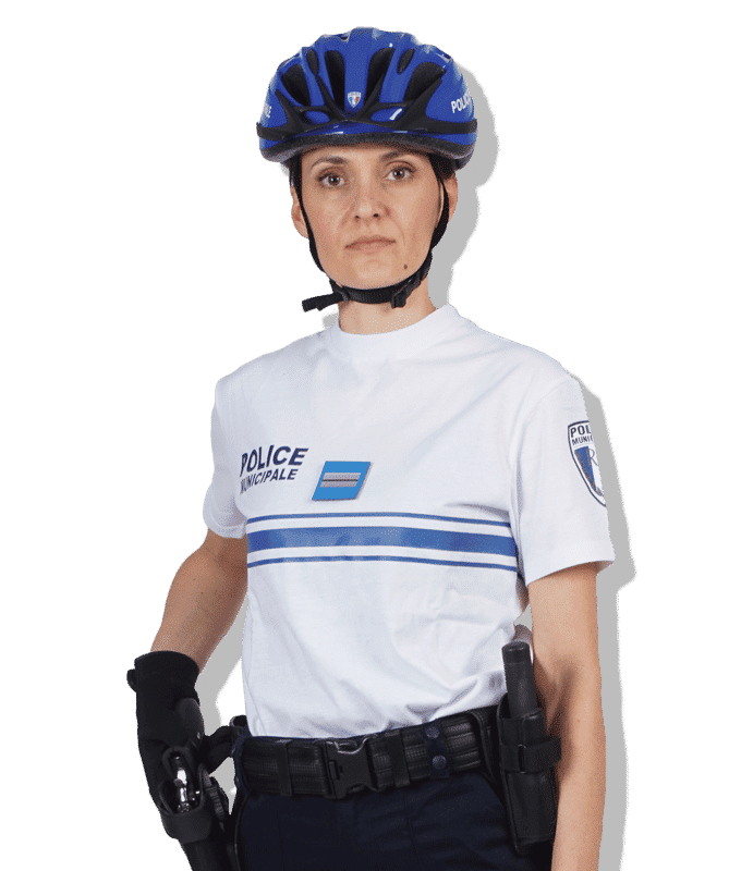T-shirt de service manches courtes GK Pro Police Municipale en deux finitions