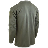 T-shirt manches longues Mil-Tec Tactical Quickdry polyester respirant avec boucles pouces