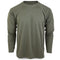 T-shirt manches longues Mil-Tec Tactical Quickdry polyester respirant avec boucles pouces