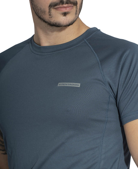 T-shirt technique Pentagon Bodyshock MK2 en polyester séchage rapide coupe près du corps