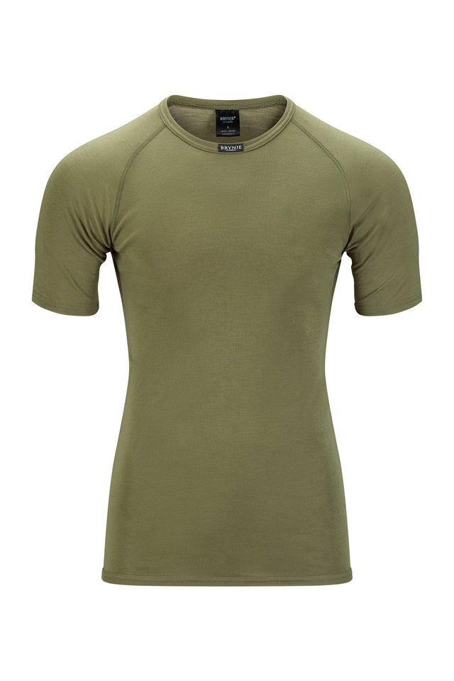 T-shirt thermorégulateur Brynje Classic laine mérinos 190 g/m² extra-fine 17,5 micron
