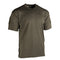T-shirt thermorégulateur Mil-Tec Tactical Quick Dry polyester respirant avec bandes patches