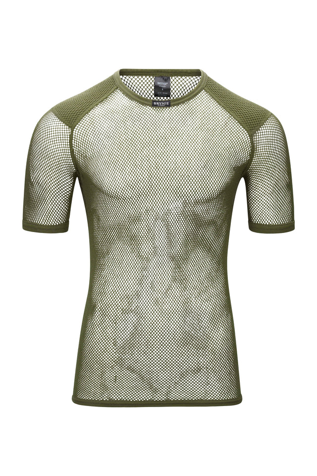 T-shirt thermorégulateur résille Brynje Wool Thermo laine mérinos 125 g/m²