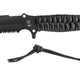 Couteau à lame fixe TB Outdoor Maraudeur Paracord 550 Mixte acier Acier MOX lame 113 mm