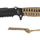 Couteau à lame fixe TB Outdoor Maraudeur Paracord 550 Mixte acier Acier MOX lame 113 mm