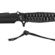 Couteau à lame fixe TB Outdoor Maraudeur Paracord 550 Lisse acier Acier MOX lame 113 mm