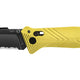 Couteau pliant TB Outdoor CAC Mixte - 4 fonctions - Jaune Fluorescent acier Nitrox lame 85 mm
