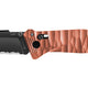 Couteau pliant TB Outdoor CAC S200 Mixte Toxifié - 3 fonctions - Corail acier Nitrox lame 85 mm