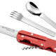 Couteau multifonctions TB Outdoor Bivouac 0134 acier Acier inox lame 90 mm