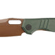 Couteau pliant Trivisa Gecko-GM acier 14C28N lame 86 mm lame drop point