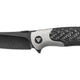 Couteau pliant Trivisa UMa-05B acier S35VN lame 92 mm fil lisse pour la coupe au quotidien