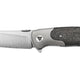 Couteau pliant Trivisa UMa-05 acier S35VN lame 92 mm fil lisse pour la coupe au quotidien