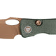 Couteau pliant Trivisa Andromeda-GM acier 14C28N lame 59 mm lame drop point