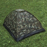 Tente Mil-Tec Igloo Super 2 places polyester enduit PU arceaux fibre de verre 205 × 145 × 100 cm 1 700 g