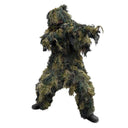 Tenue Ghillie Mil-Tec G4 quatre pièces avec traitement ignifuge en polyester maille et housse arme