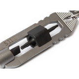 Tournevis multi-embouts EDT Hex 5.11 Tactical porte-clés acier inoxydable étui amovible