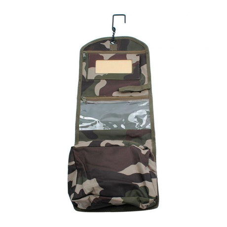 Trousse de toilette Ares TTOPS PM en polyester 600D, imperméable, 11 poches et miroir incassable