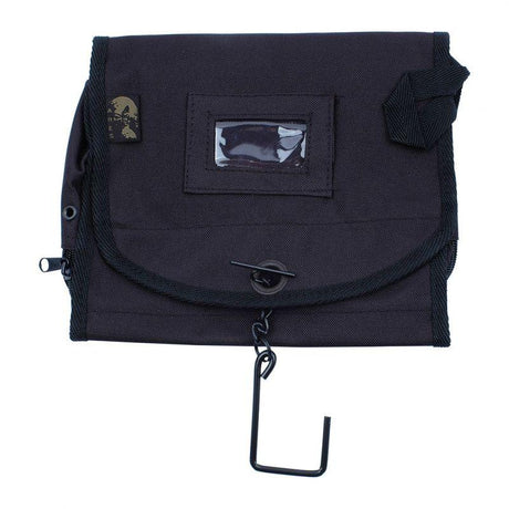 Trousse de toilette Ares TTOPS PM en polyester 600D, imperméable, 11 poches et miroir incassable