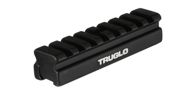 Truglo Adaptateur 11mm en Picatinny - Weaver 50 g pour le montage sur trépied, interface normalisée