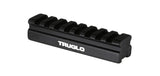 Truglo Adaptateur 11mm en Picatinny - Weaver 50 g pour le montage sur trépied, interface normalisée