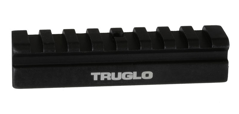Truglo Adaptateur 11mm en Picatinny - Weaver 50 g pour le montage sur trépied, interface normalisée