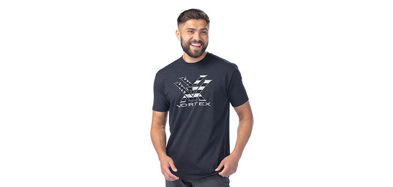 Vortex T-shirt à manches courtes Stars And Stripes - Taille S 150 g