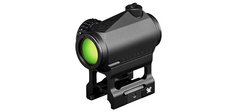 Vortex Crossfire green Dot - point grossissement x1 x 22 mm réticule Dot (2MOA)