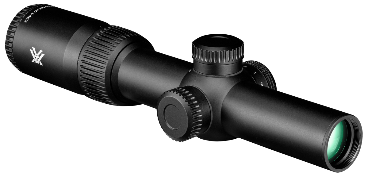 Vortex Crossfire HD 1-4x24 grossissement 1-4 x 24 mm champ 100 m – 24,4 m à 100 mètres