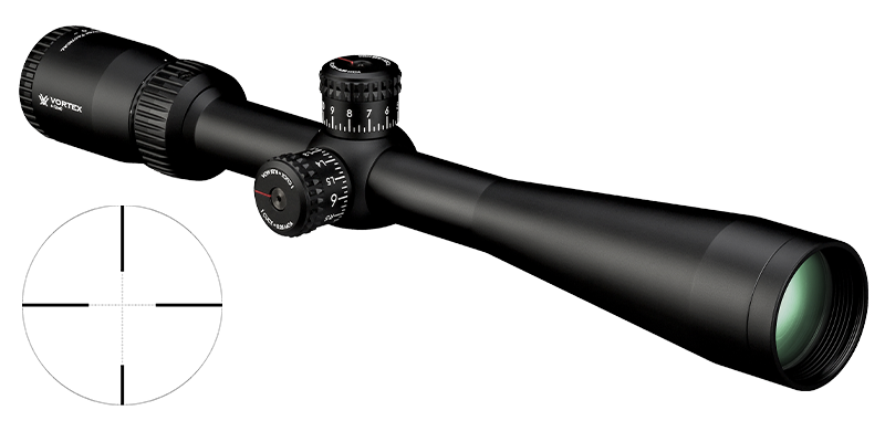 Vortex Diamondback Tactical 4-12x40 grossissement 4-12 x 40 mm champ 7,18 m - 2,40 m à 100 mètres