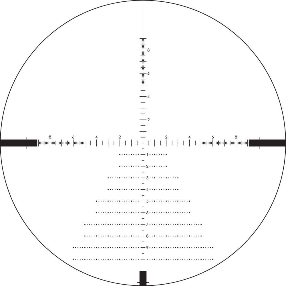 Vortex Diamondback Tactical 6-24x50 grossissement 6-24 x 50 mm champ 6 m - 1,50 m à 100 mètres