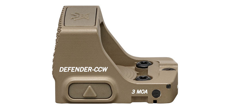 Vortex Point Rouge Defender-CCW grossissement x1 réticule Red Dot 3 MOA