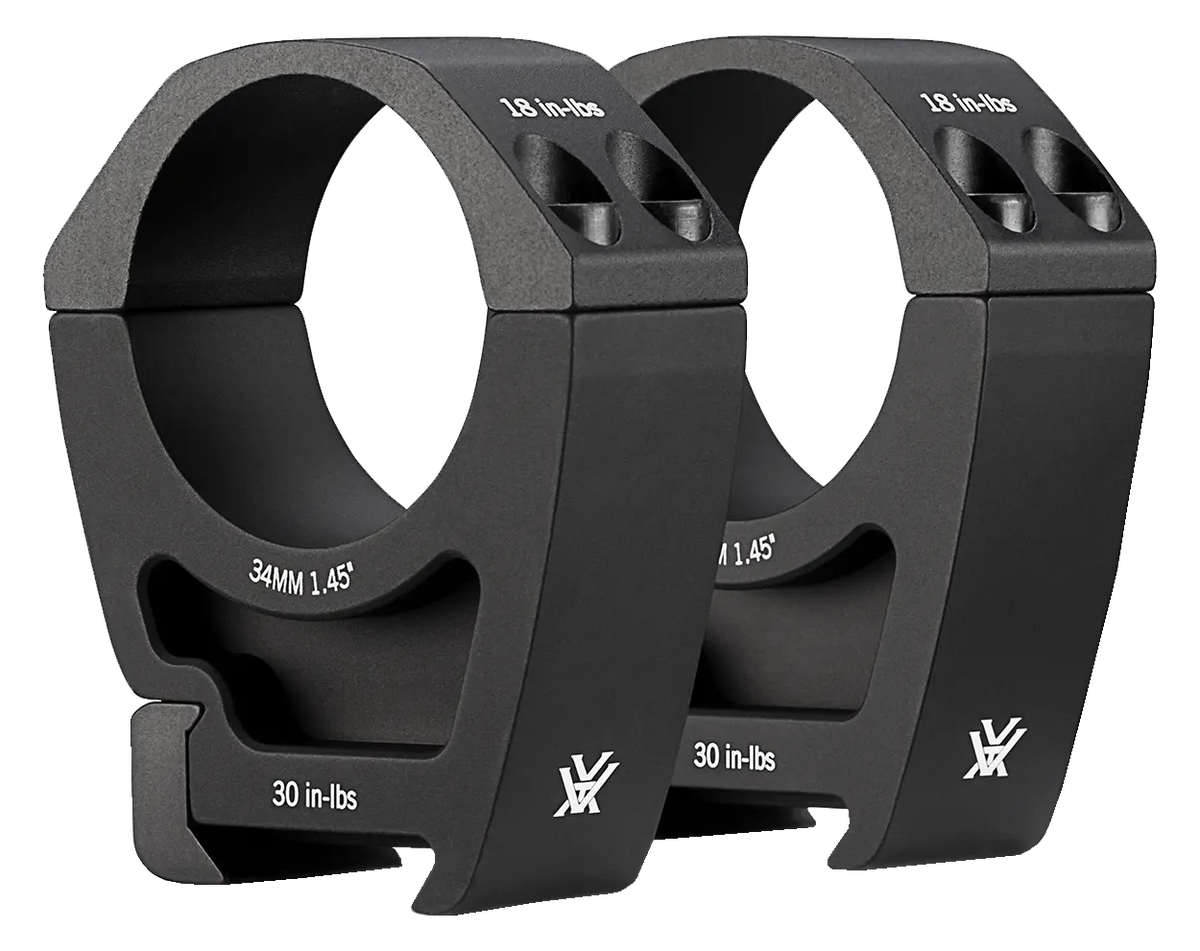 Colliers 34mm Vortex Pro Series 100 g pour la reprise d'optique sur rail, sans usinage