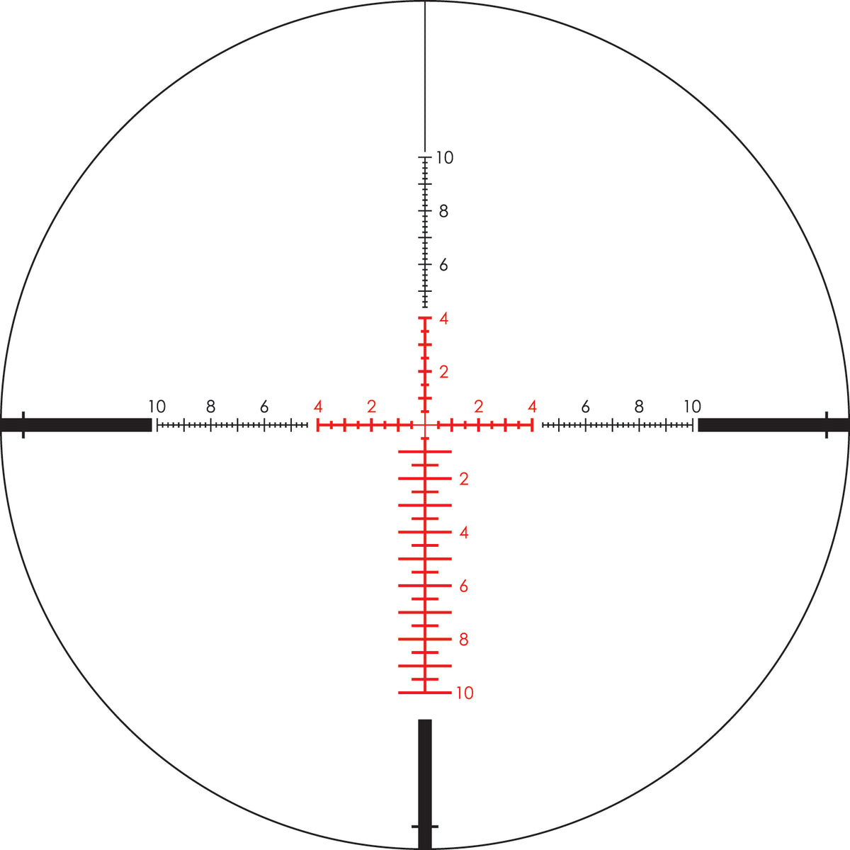 Vortex Viper PST Gen II 2-10x32 grossissement 2-10 x 32 mm champ 19,42 m - 3,89 m à 100 mètres